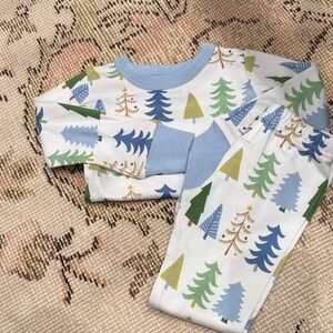 Kids Tree Print Pajama Set